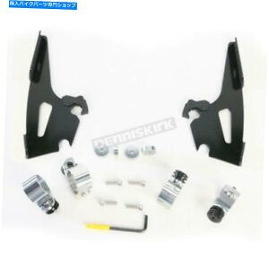 Windshield tBXVF[hiCgVF[hubNm[c[gK[bNn[hEFALbg - MEB8964 Memphis Shades Night Shades Black No-Tool Trigger-Lock Hardware Kits - MEB8964