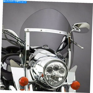 Windshield National Cycle N21716XCb`u[hVbNtgKXAFAVNANIBI NATIONAL CYCLE N21716 SWITCHBLADE SHORTY WINDSHIELD, TINTED, KAWASAKI VN, NIB!