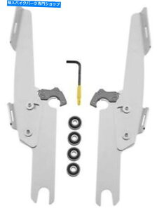 Windshield tBXVF[hobgEBOtFAO|bV}EgLbgV-Twin MEK1913 MEMPHIS SHADES BATWING FAIRING POLISHED MOUNT KIT FOR V-TWIN MEK1913