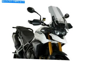 Windshield Triumph Tiger 900 GT Pro 20-21̌ŷ߂Puigc[OXN[ PUIG TOURING SCREEN FOR TRIUMPH TIGER 900 GT PRO 20-21 LIGHT SMOKE