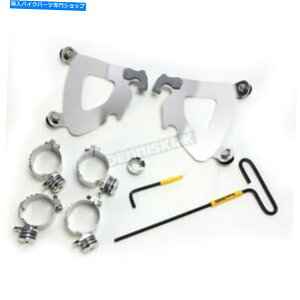 Windshield tBXFꂽKgbggK[bNn[hEFALbg - MEK2014 Memphis Shades Polished Gauntlet Trigger Lock Hardware Kit - MEK2014