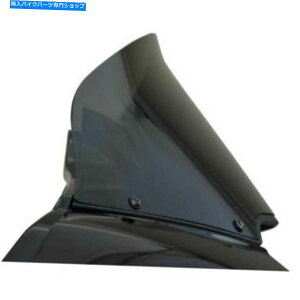 Windshield xXg10 "2015-2020n[[FLTR̂߂̈Â̕hKXXN[ Wind Vest 10" Dark Smoke Windshield Wind Screen for 2015-2020 Harley FLTR