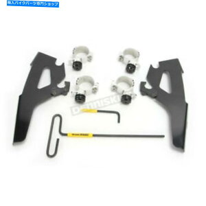 Windshield tBXFb/Xȃc[̃gK[bNv[gLbg - MEB2021 Memphis Shades Black Fats/Slims No-Tool Trigger-Lock Plate Kit - MEB2021