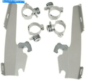 Windshield tBXVF[hb/X}Egn[hEFALbgn[[X|[cX^[86-19 FXD 00-05 Memphis Shades Fats/Slim Mounting Hardware Kit Harley Sportster 86-19 FXD 00-05