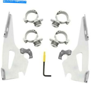 Windshield tBXVF[hb/X}Egn[hEFALbgChXJEg15-20 / 60/60 - 20 Memphis Shades Fats/Slim Mounting Hardware Kit Indian Scout 15-20 / Sixty 16-20