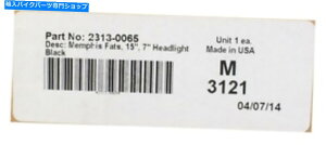 Windshield tBXVF[h15 "ubNtgKXPn 2313-0065 Memphis Shades 15" Black Windshield PN 2313-0065