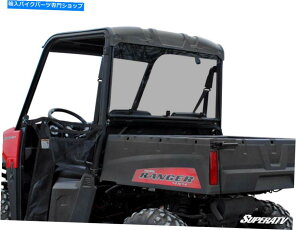Windshield Polaris Ranger MidSize ETX / 500/570�̂��߂�SATV�̌y�����F���ꂽ�㕔�t�����g�K���X SATV Lightly Tinted Rear Windshield for Polaris Ranger Midsize ETX / 500 / 570�y���s�A���i�z