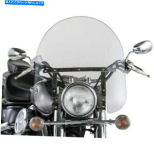 Windshield XbvXg[}NVbNI[goCEChV[hN[28-41mmtH[NA9-10.5 "Xp Slip Streamer Classic Motorcycle Windshield Chrome 28-41mm Forks, 9-10.5" Span
