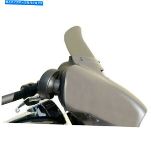 Windshield EChxXg7 "n[[obgEBOflh / t 14-20p̃_[NX[NtbvfUCEChV[h Wind Vest 7" Dark Smoke Flip Design Windshield for Harley Batwing FLH/T 14-20