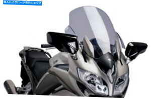 Windshield Puig Light Smoke Touring Windscreen 6483Hی삵܂ Puig Light Smoke Touring Windscreen 6483H Wind Protecting Windshield