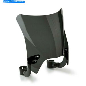 Windshield iViTCNz[NtgKX_[N^gubNtBbgN2831-002 National Cycle Mohawk Windshield Dark Tint Black Fits Up To 43mm OD N2831-002