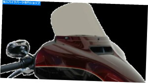 Windshield EChxXg8 "yʃX[NtbvfUCn[[obgEBOflh / t 14-18 Wind Vest 8" Light Smoke Flip Design Windshield for Harley Batwing FLH/T 14-18