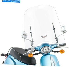 Windshield XbvXg[}XRbgEChV[h - 50iNAjS-SCTR-M Slipstreamer Scoot Windshield - 50 (Clear) S-SCTR-M