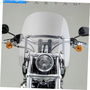 Windshield ���A�T�C�N��Spartan Windshield�A16.25 In Clear N21301 H-D - FXDC National Cycle Spartan Windshield, 16.25in Clear N21301 H-D--FXDC�y���s�A���i�z