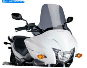 Windshield Puigc[OtgEBhXN[_[NX[N7227F PUIG Touring Windscreen Dark Smoke 7227F