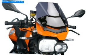 Windshield Puig Racing Windscreen�_�[�N�X���[�NBMW F 800 R 09-13 5051F Puig Racing Windscreen Dark Smoke BMW F 800 R 09-13 5051F�y���s�A���i�z