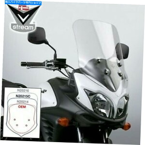 Windshield iViTCNVSTREAMX|[ctgKXptgXN[CgX[NN20215 National Cycle Vstream Sport Windshield Windscreen Light Smoke N20215