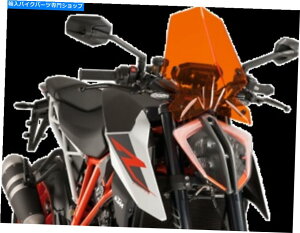 Windshield Puig 9692TV㕗hKX16-1 / 4 "IW PUIG 9692T New Generation Windshield 16-1/4" Orange