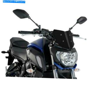 Windshield sM̐ṼtgKXJ[{X|[c9666C PUIG Naked New Generation Windshield Carbon Sport 9666C