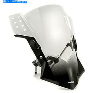 Windshield Puig Rafale Clear Windshield Windscreen Universal Fit 7/8 "1"o[5881W Puig Rafale Clear Windshield Windscreen Universal Fit for 7/8" & 1" Bars 5881W