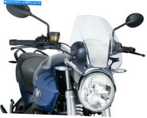 Windshield Puig 6488W 3mm̐ṼAÑtgKX̖m PUIG 6488W 3mm Naked New Generation Acrylic Windshield Clear