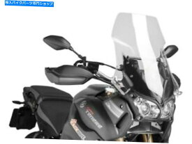 Windshield パイグツーリングフロントウィンドスクリーンクリアヤマハXTZ1200スーパーテネール2014-2018のための＃7541W Puig Touring Windscreen Clear #7541W for Yamaha XTZ1200 Super Tenere 2014-2018