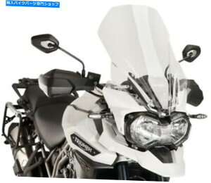 Windshield �s���M�c�[�����O�t�����g�E�B���h�X�N���[���N���A��8915W���l�^�C�K�[�G�N�X�v���[��XC 2016 Puig Touring Windscreen Clear #8915W Triumph Tiger Explorer XC 2016�y���s�A���i�z