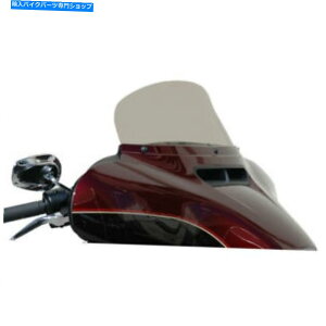Windshield xXg7 "2014-2018n[[FLHT FLHX̂߂̉̉̕hKXXN[ Wind Vest 7" Light Smoke Windshield Wind Screen for 2014-2018 Harley FLHT FLHX