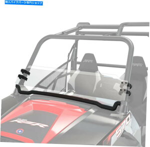 Windshield �����ȃ|�����X���b�N�����C�h�n�[�t�E�C���h�V�[���h���ׂ�RZR XP 1000 RZR������ PURE POLARIS Lock & Ride Half Windshield All RZR Except RZR XP 1000 RZR�y���s�A���i�z