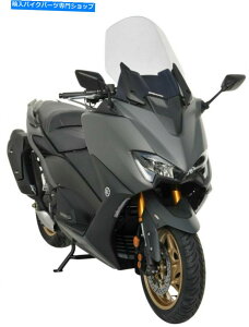 Windshield ERMAX 0102Y9254 TMAX 560 2020�̃O���[�X�N�[�^�[�̃t�����g�K���X�̍����ی� Ermax 0102Y9254 Gray Scooter Windshield High Protection for TMAX 560 2020�y���s�A���i�z