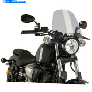 Windshield Puig Naked New Generation Windshield 9438Hyʉ̃c[O Puig Naked New Generation Windshield 9438H Light Smoke Touring