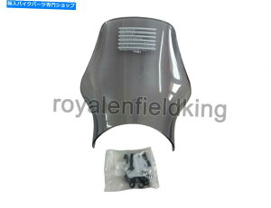 Windshield oqGT Continental 650C^[Zv^[650CgX[NtCXN[CGtB[h Twins GT Continental 650 & Interceptor 650 Light Smoke Fly Screen Royal Enfield