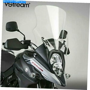 Windshield �i�V���i���T�C�N���t�F�A�����O�}�E���gV�X�g���[���E�B���h�X�N���[���N���AN20222 National Cycle Fairing Mount V-Stream Windscreen Clear N20222�y���s�A���i�z