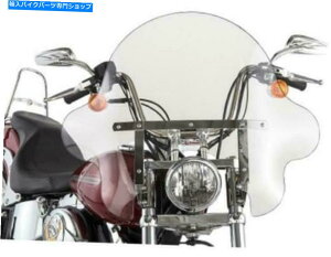 Windshield XbvXg[}[SS-32 16C`BNn[hEFAtt@RtgKX - NA16 " Slipstreamer SS-32 16in. Falcon Windshield with Chrome Hardware - Clear 16"