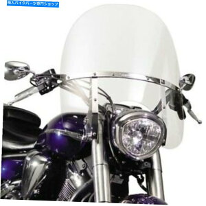 Windshield �i�V���i���T�C�N���X�C�b�`�u���[�h2�A�b�v�N�C�b�N�����[�X�E�C���h�V�[���h - N21137 National Cycle SwitchBlade 2-Up Quick Release Windshield - N21137