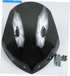 Windshield iViTCNOfBG[^[tgKXpiubN - _[N^gN2715_[N^Cg National Cycle Gladiator Windshield Wrinkle Black - Dark Tint N2715 Dark Tinted