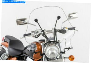 Windshield SlipStreamer SS-24-V Hellfire WindShield�N���A18 "22" SS-24V-C Slipstreamer Ss-24-V Hellfire Windshield Clear 18"22" SS-24V-C