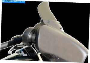 Windshield Windvesťptg/EChV[hF7C`B - Â65-7040 Windvest Replacement Windscreen / Windshield: 7in. Height - Dark Smoke 65-7040
