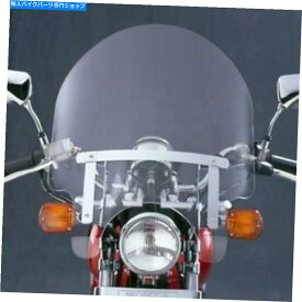 Windshield ナショナルサイクルNC125B - Dakota 3.0 WindShield - バイクW /ハイターン信号 - クリア National Cycle NC125B - Dakota 3.0 Windshield - Bikes w/ High Turn Signal- Clear