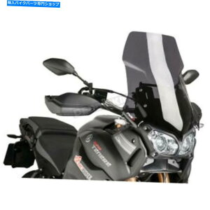 Windshield pCOnCeNp[c_[NX[Nc[OEBhXN[ - 7541F Puig Hi-Tech Parts Dark Smoke Touring Windscreen - 7541F