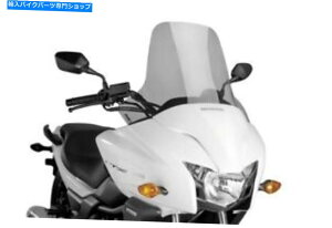 Windshield Puigc[OtgEBhXN[CgX[N7227hz_CTX700 / DCT 2014-2015 Puig Touring Windscreen Light Smoke #7227H for Honda CTX700/DCT 2014-2015