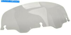 Windshield WIND VEST6uy61-6010v Wind Vest Replacement Screen 6" Light Smoke 61-6010