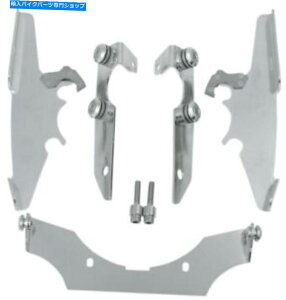 Windshield b/XEtgKXMEM8972ptBXVF[hgK[bN}EgLbg Memphis Shades Trigger-Lock Mount Kit for Fats/Slim Windshields MEM8972