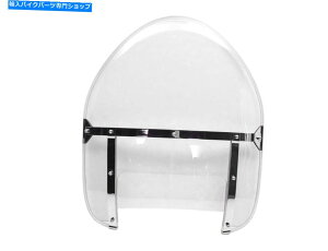 Windshield �N���A�E�C���h�V�[���h�p���w�b�h�c�[�����O4�X�s�[�h�h���b�T�[���W�b�h74 FL 1949-1959 Assmbld Clear Windshield Panhead Touring 4-Speed Dresser Rigid 74 FL 1949-1959 Assmbld�y���s�A���i�z