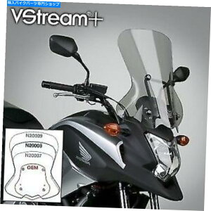Windshield iViTCNVSTREAMX|[ctgKXptgXN[CgX[NN20008 National Cycle Vstream Sport Windshield Windscreen Light Smoke N20008