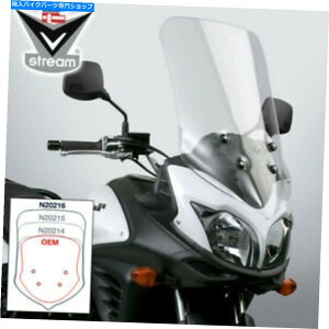 Windshield National Cycle 25.8 "VStream Windshield - Clear N20216 National Cycle 25.8" VStream Windshield - Clear N20216