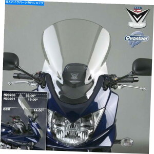 Windshield iViTCNVstreamFX|[cc[OEChV[h19 "XYLGSF1250ofBbg National Cycle VStream Tinted Sport Touring Windshield 19" Suzuki GSF1250 Bandit