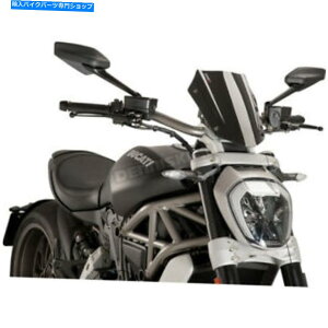 Windshield sOnCeNp[cubNVX|[ctgKX - 8921N Puig Hi-Tech Parts Black Naked New Generation Sport Windshield - 8921N