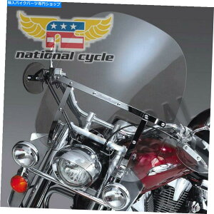 Windshield ATCNXCb`u[h2AbvtgKX - NAN21109 National Cycle SwitchBlade 2-Up Windshield - Clear N21109