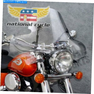 Windshield ���}�n���q�җp�i�V���i���T�C�N��N8202�v���L�V�X�^��2�N���A�t�����g�K���XN8202-01 National Cycle N8202 Plexistar 2 Clear Windshield for Yamaha Cruisers N8202-01�y���s�A���i�z